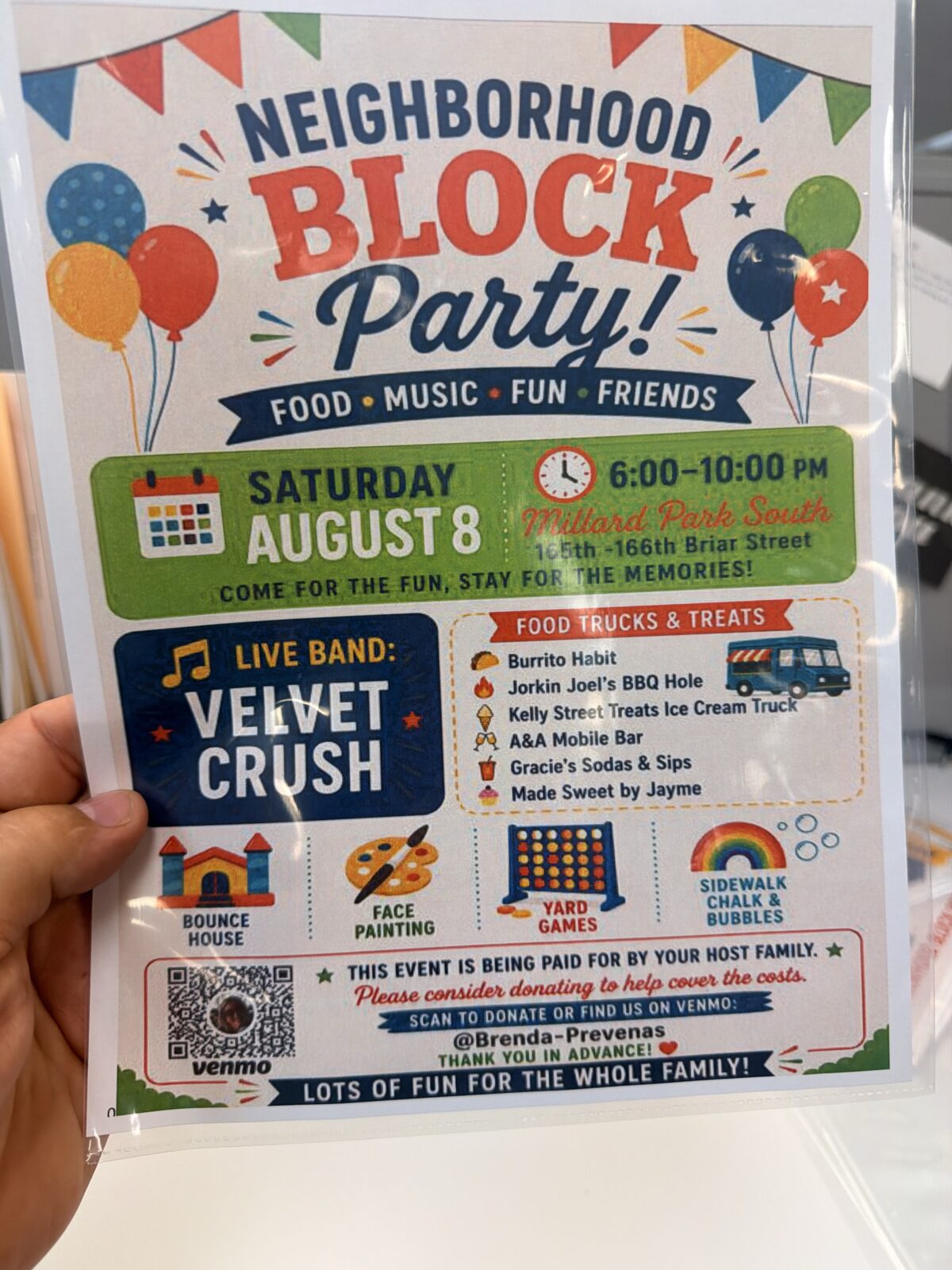 Block party NOT SOLD OUT